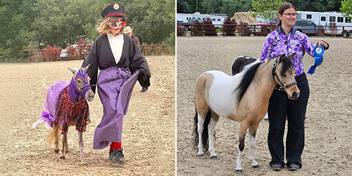 youth costume and halter
